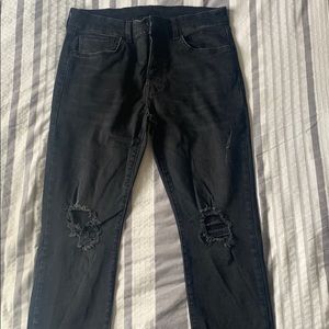 Ripped Black Skinny Jeans